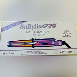 BaBylissPRO Limited Edition Nano Titanium Prima 2000 mini iron
